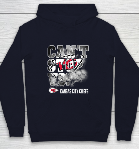 NFL Kansas City Chiefs Can't Stop Vs Youth Hoodie 2