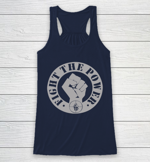 Fight The Power Public Enemy Racerback Tank 8