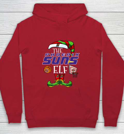 Phoenix Suns Christmas ELF Funny NBA Youth Hoodie 7