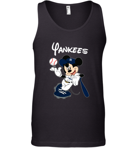 Baseball Mickey Team New York Yankees Tank Top
