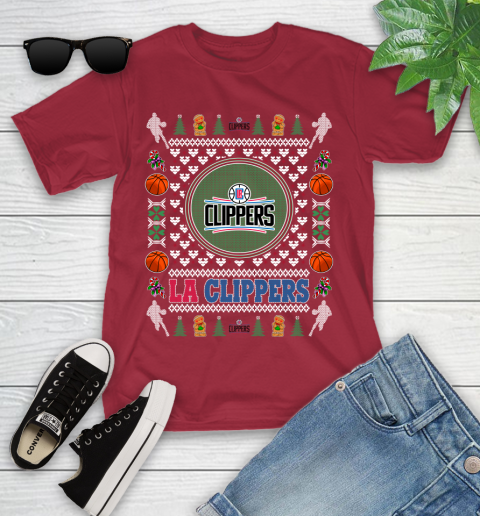 LA Clippers Merry Christmas NBA Basketball Loyal Fan Ugly Shirt 113