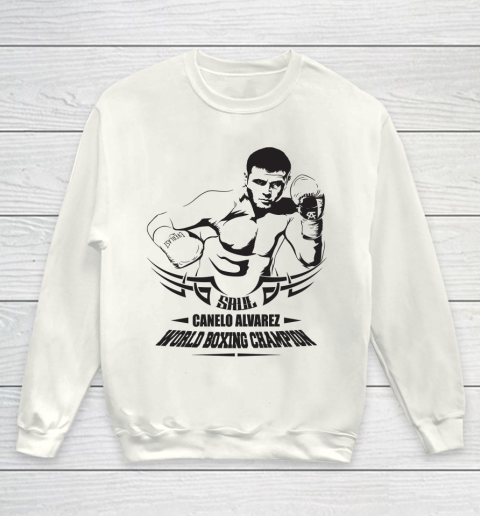 Canelo Alvarez World Boxing Champion Youth Sweatshirt