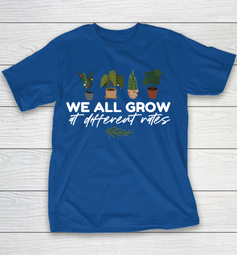 We All Grow At Different Rates, Special Education Teacher Autism Awareness Youth T-Shirt 6