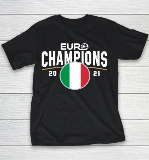 Italy Euro Champions 2020 2021 Football Italia Youth T-Shirt