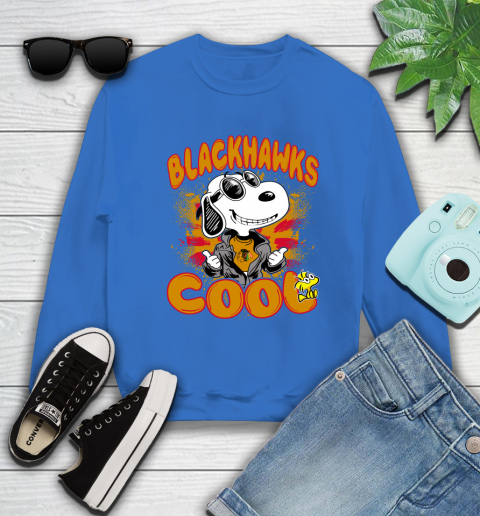 NHL Hockey Chicago Blackhawks Cool Snoopy Shirt Sweatshirt 10