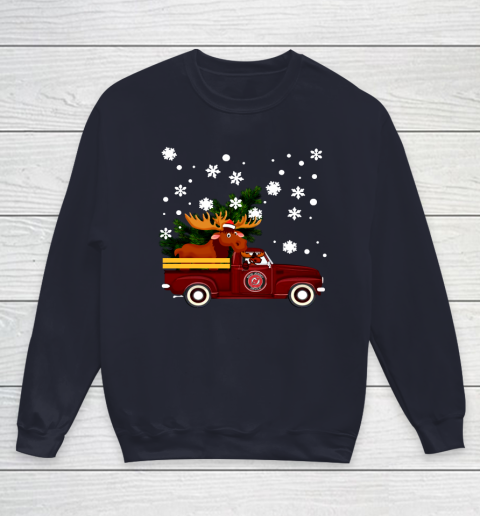New Jersey Devils Bring Christmas Home NHL Youth Sweatshirt 2