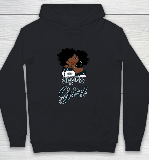 San Antonio Spurs Girl NBA Youth Hoodie