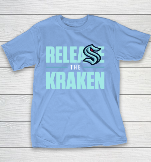 Release The Kraken T Shirt – Seattle Kraken Youth T-Shirt 16