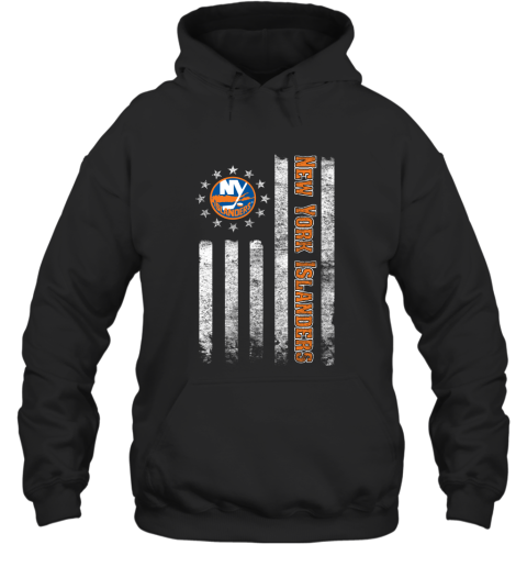 NHL American Flag Hockey Sports New York Islanders Hoodie