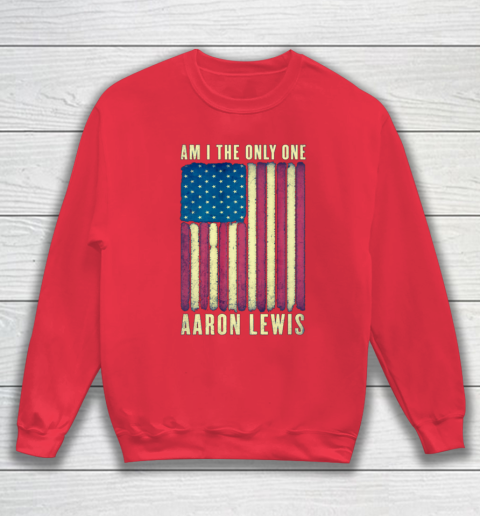 Aaron Lewis Am I The Only One America Flag Sweatshirt 7