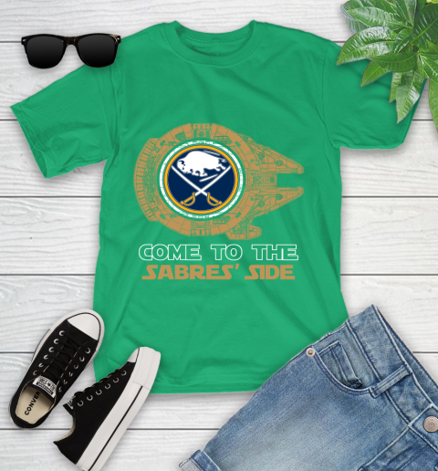 NHL Come To The Buffalo Sabres Wars Hockey Sports Youth T-Shirt 8