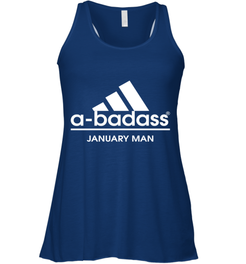 A Badass January Man Are Born In March Racerback Tank
