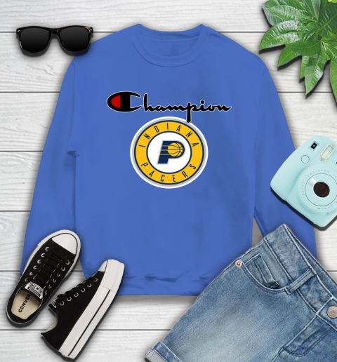 NBA Basketball Indiana Pacers Champion Shirt Youth Sweatshirt 4