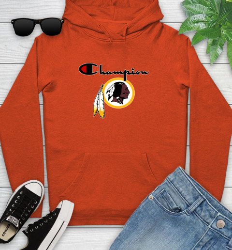 NFL Football Washington Redskins Champion Shirt Youth Hoodie 3