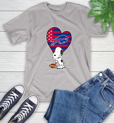 Buffalo Bills NFL Football The Peanuts Movie Adorable Snoopy T-Shirt 12
