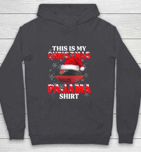 Cleveland Browns This Is My Christmas Pajama Shirt NFL Youth Hoodie 5