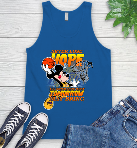 Los Angeles Lakers NBA Basketball Mickey Disney Never Lose Hope Tank Top 4