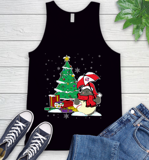 Philadelphia Phillies MLB Baseball Cute Tonari No Totoro Christmas Sports Tank Top