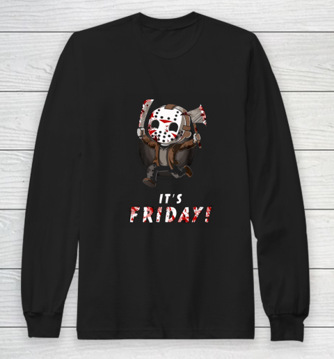 It's Friday 13th Funny Halloween Horror Long Sleeve T-Shirt