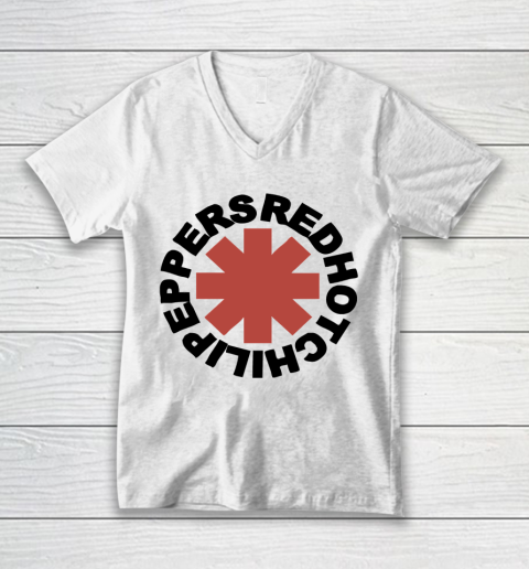 Red Hot Chili Peppers RHCP V-Neck T-Shirt
