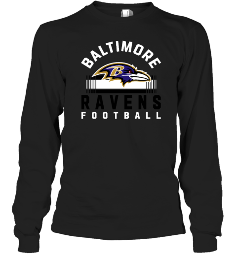 Men's Starter Purple Baltimore Ravens Prime Time Long Sleeve T-Shirt