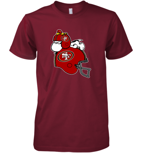 Youth Scarlet San Francisco 49ers Helmet T-Shirt