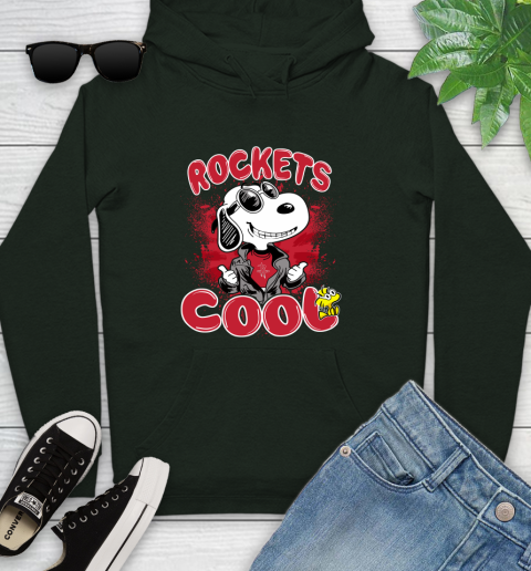 NBA Basketball Houston Rockets Cool Snoopy Shirt Youth Hoodie 12