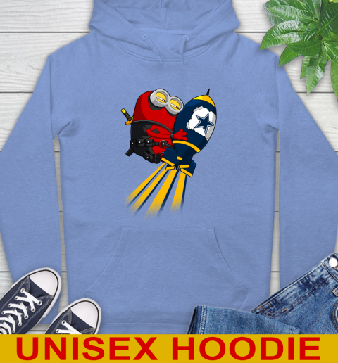 NFL Football Dallas Cowboys Deadpool Minion Marvel Shirt Hoodie 11