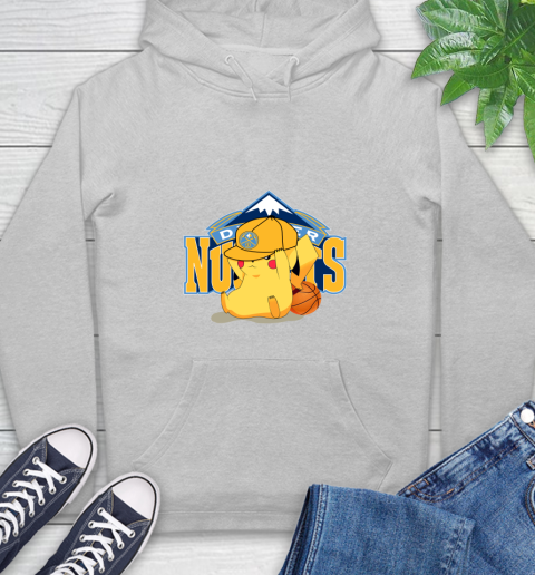 NBA Pikachu Basketball Sports Denver Nuggets Hoodie 6