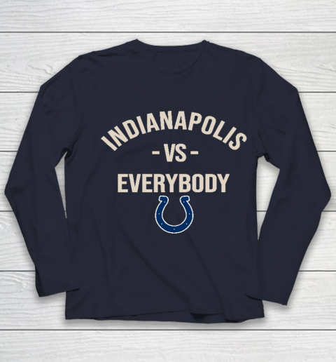 Indianapolis Colts Vs Everybody Youth Long Sleeve 2