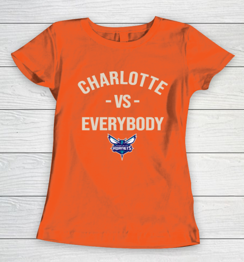 Charlotte Hornets Vs Everybody Women's T-Shirt - Image 4