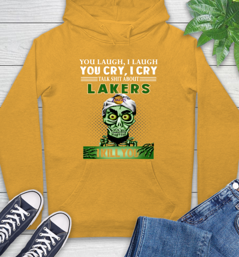 NBA Talk Shit About Los Angeles Lakers I Kill You Achmed The Dead Terrorist Jeffrey Dunham Basketball Hoodie 2