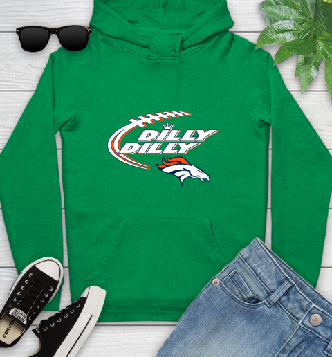 NFL Denver Broncos Dilly Dilly Football Sports Youth Hoodie 7