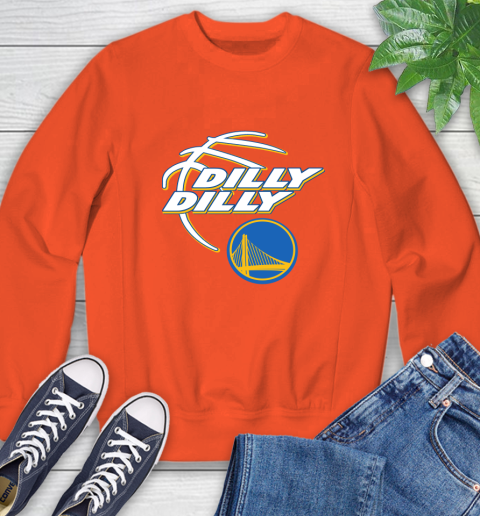 NBA Golden State Warriors Dilly Dilly Basketball Sports Sweatshirt 4