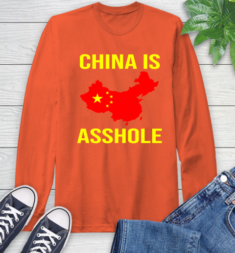 China is asshole shirt 62