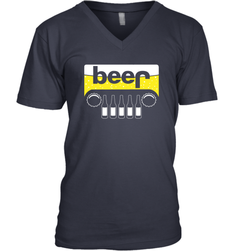 t1bt beer and jeep shirts v neck unisex 8 front navy