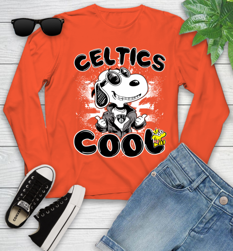 NBA Basketball Brooklyn Nets Cool Snoopy Shirt Youth Long Sleeve 3