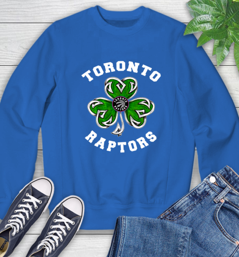 NBA Toronto Raptors Three Leaf Clover St Patrick's Day Basketball Sports Sweatshirt 9