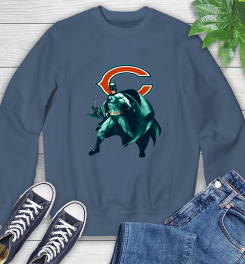 NFL Batman Football Sports Chicago Bears Sweatshirt 7