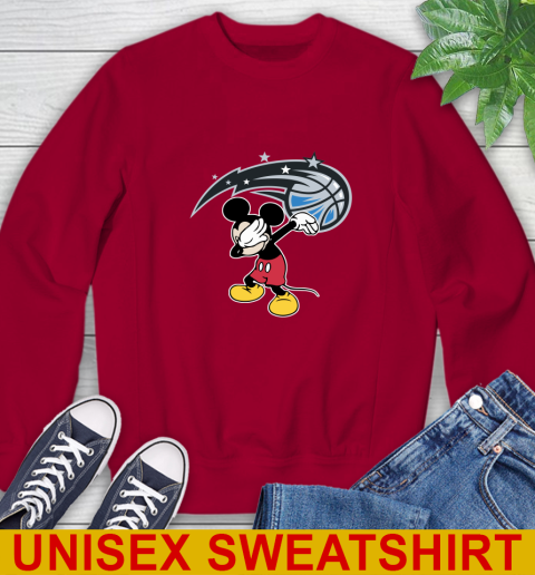 Orlando Magic NBA Basketball Dabbing Mickey Disney Sports Sweatshirt 7