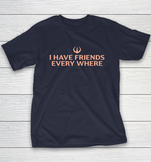 I Have Friends Everywhere Stephen Colbert Youth T-Shirt 2