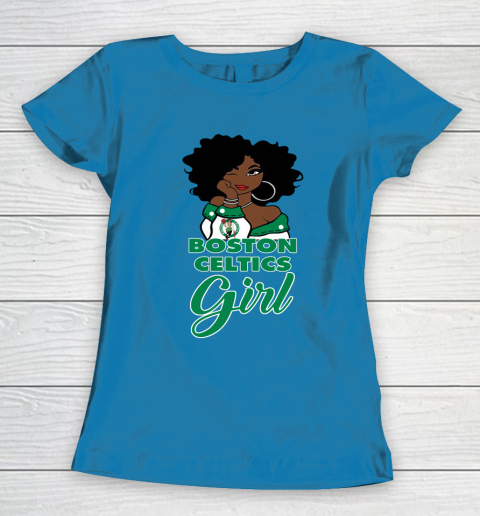 Boston Celtics Girl NBA Women's T-Shirt 8