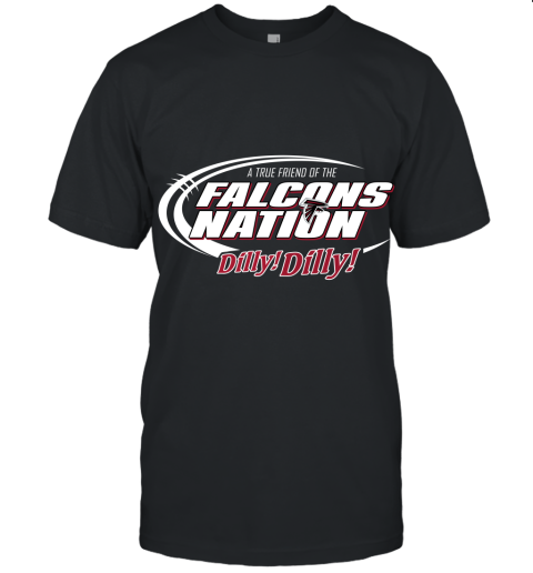 A True Friend Of The Falcons Nation Unisex Jersey Tee