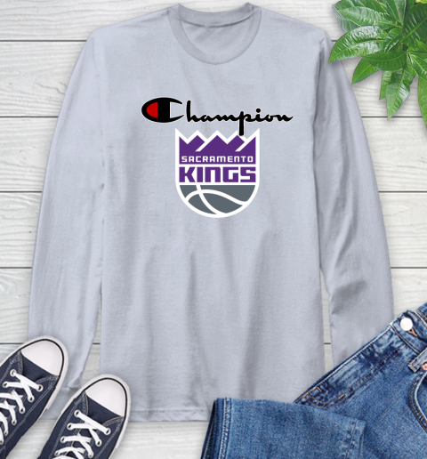 NBA Basketball Sacramento Kings Champion Shirt Long Sleeve T-Shirt 4