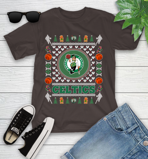 Boston Celtics Merry Christmas NBA Basketball Loyal Fan Ugly Shirt 106