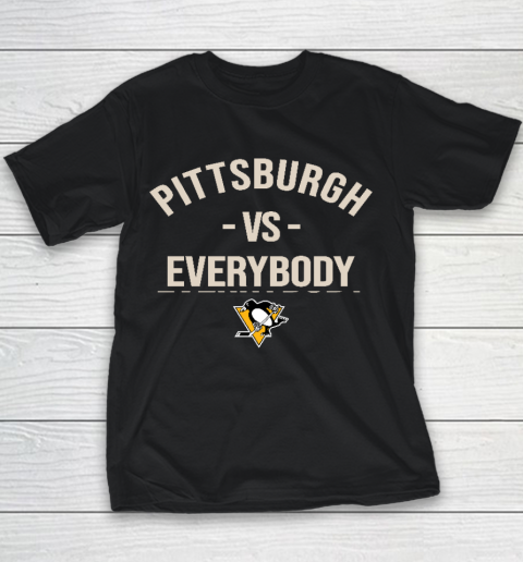 Pittsburgh Penguins Vs Everybody Youth T-Shirt