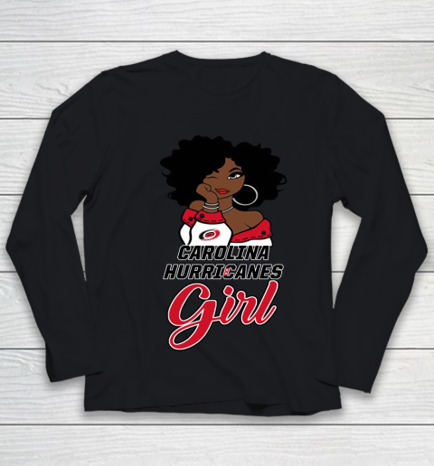 Carolina Hurricanes Girl NHL Youth Long Sleeve