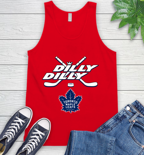 NHL Toronto Maple Leafs Dilly Dilly Hockey Sports Tank Top 6