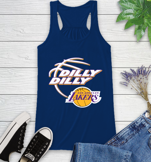 NBA Los Angeles Lakers Dilly Dilly Basketball Sports Racerback Tank 9
