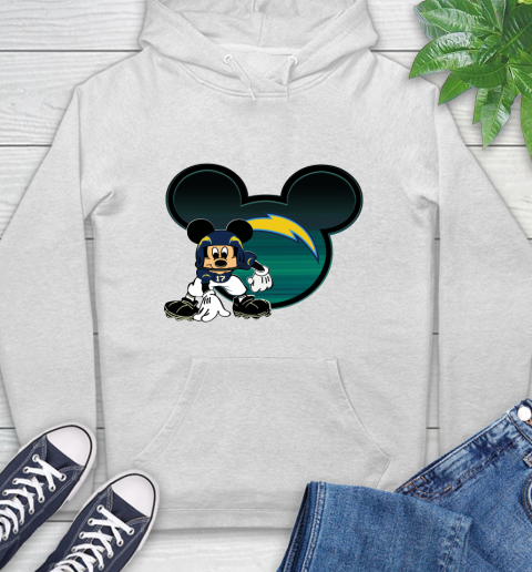 NFL Los Angeles Chargers Mickey Mouse Disney Football T Shirt Hoodie